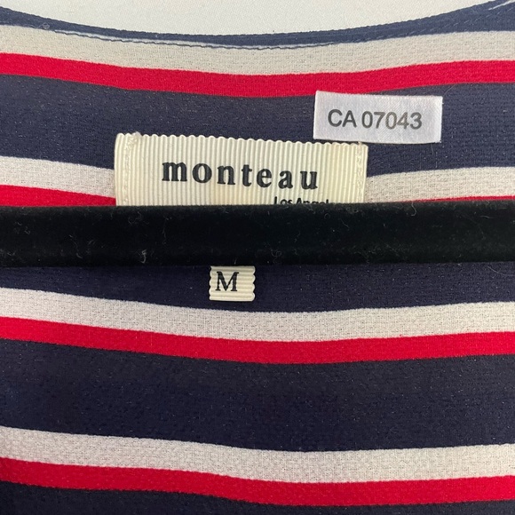 Red white and blue striped summer dress - Picture 4 of 4